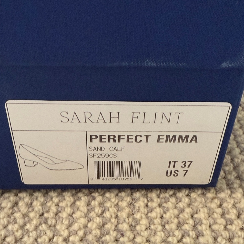 Sarah Flint Perfect Emma Beige Heels - Picture 2 of 6